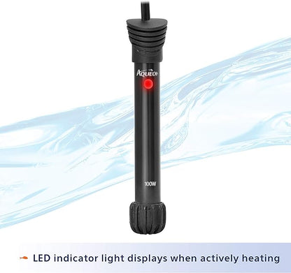 Aqueon Preset Aquarium Heater Black, 50 Watts