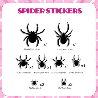 162PCS Spider Theme Balloon Arch Kit Pink Purple Teal Spider Web Balloons with Star Foil Balloons for Web Hero Girl Birthday Decorations
