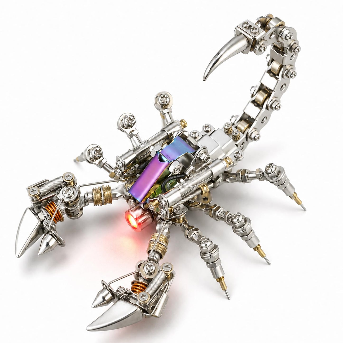 Adult 3D Metal Puzzle, Punk Scorpion Metal Model Set, 3D Puzzle Mechanical Insect Building Blocks, Fun DIY Assembly,high-end Men's Gifts.