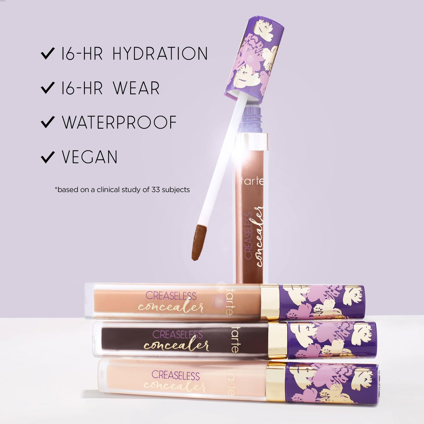 tarte maracuja creaseless full-coverage concealer – Waterproof Longwear with Vitamin C to Hydrate look of Dark Circles, Blemishes & Discoloration, Vegan & Cruelty Free