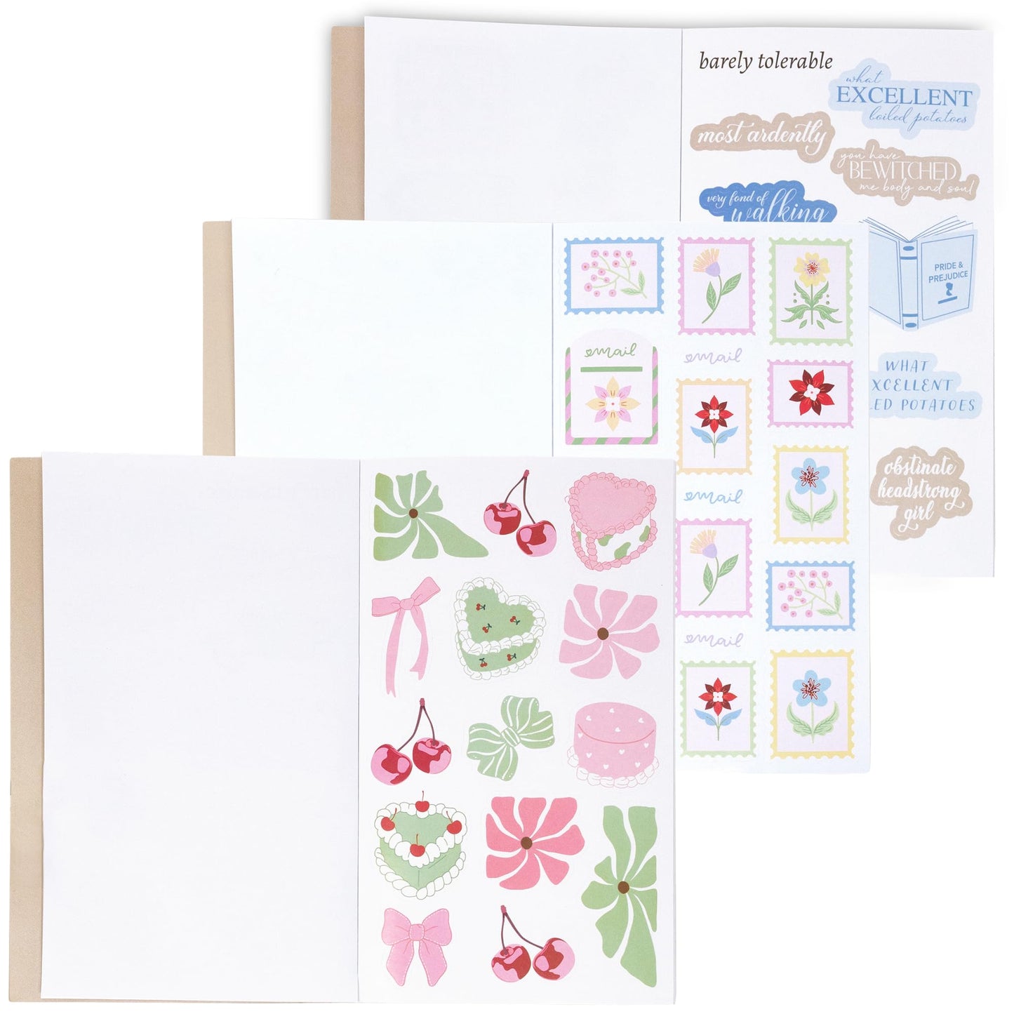 Steel Mill & Co. Assorted Sticker Book with 35 Sheets, Volume 1