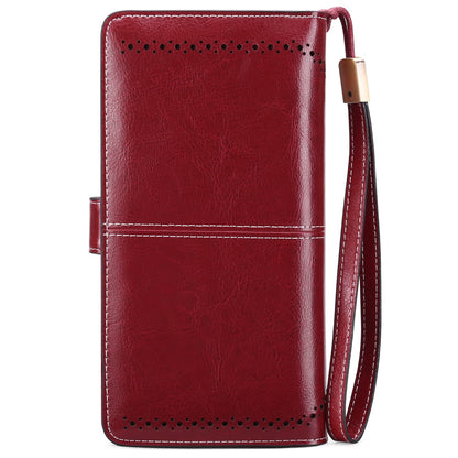 SENDEFN Wallets for Women Leather Credit Card Holder with RFID Blocking Large Capacity Wristlet