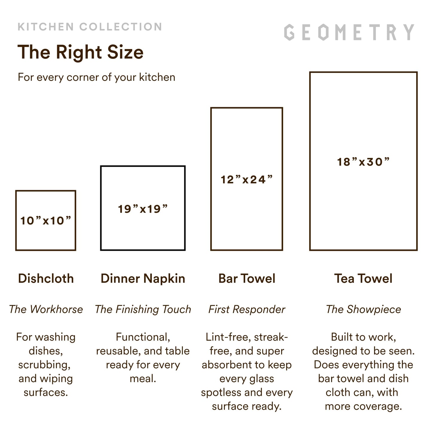 GEOMETRY Kitchen Towels - Quick Dry Microfiber Cloth Dish Towels for Kitchen Drying - Premium Quick Dry Towel - Cherry Bow, 18" x 30" - 2 Pieces