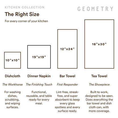 GEOMETRY Kitchen Towels - Quick Dry Microfiber Cloth Dish Towels for Kitchen Drying - Premium Quick Dry Towel - Cherry Bow, 18" x 30" - 2 Pieces