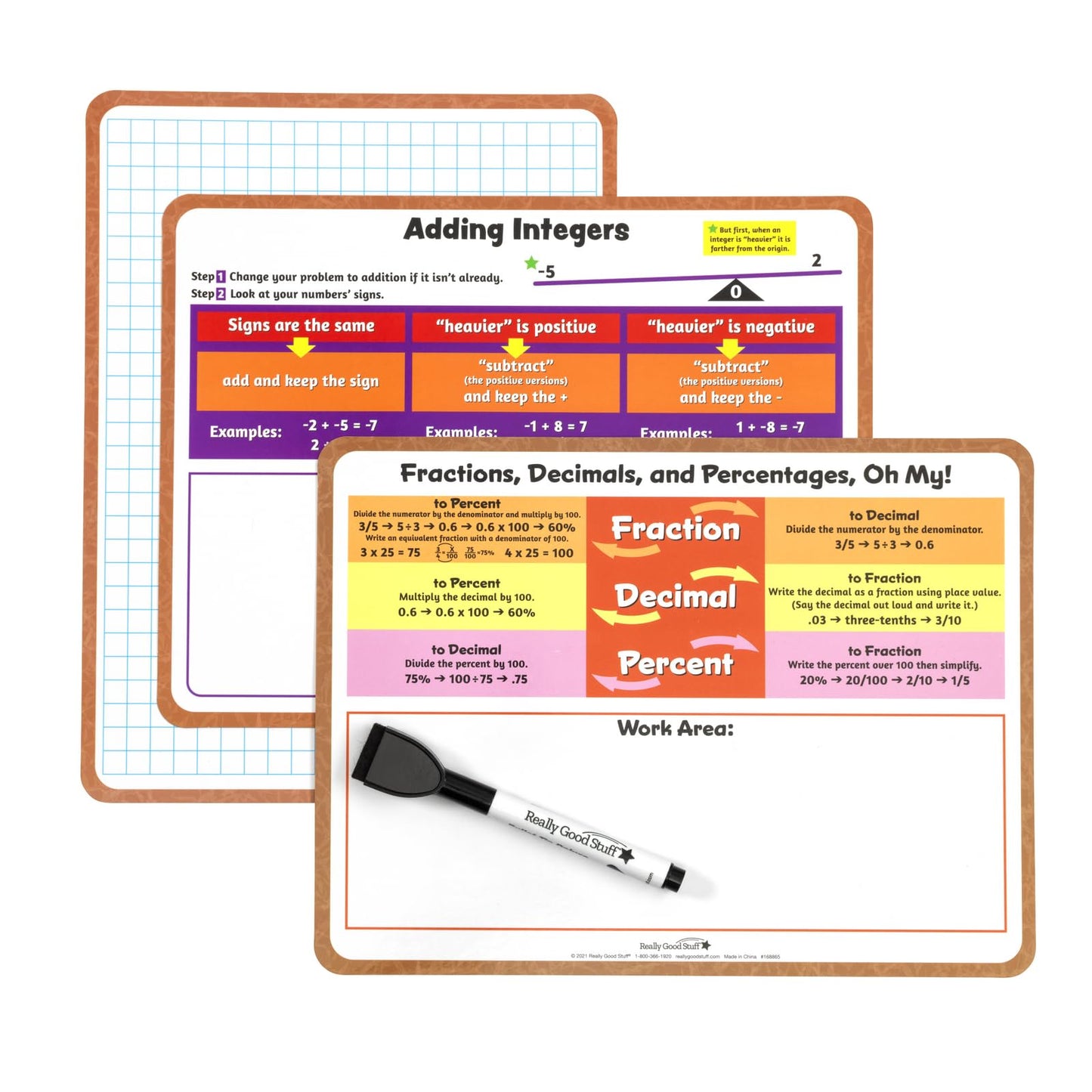Really Good Stuff Family Engagement Math – Practice, Solve & Play Pack - Upper Grades