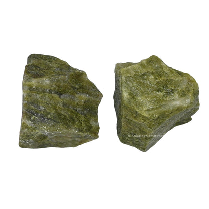 Amazing Gemstone Vesuvianite Raw Crystals and Healing Stones, Natural Rocks for Tumbling and DIY Raw Stones and Crystals (1 LB)