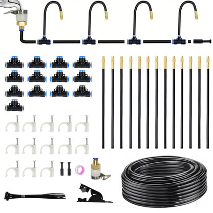 Drip Irrigation System, 40 FT Watering System, Garden Irrigation System for Yard, Lawn, and Plants