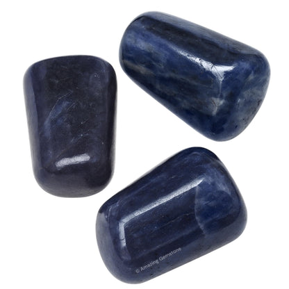 Amazing Gemstone Iolite Crystals and Healing Stones Tumbled - 1000+ Carats Iolite Stone Gem Stones, Natural Healing Stones for Energy Balance, Stress Relief - Premium Polished Gems Rocks