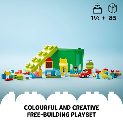 LEGO DUPLO Classic Deluxe Brick Box Building Blocks - Learning & Educational Toys for Toddlers, Preschool, Ages 1.5+ Years - Gift for Birthdays - Develop Fine Motor Skills - 10914