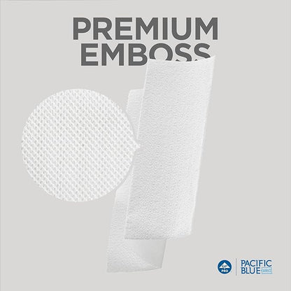 Pacific Blue Select Multifold Premium 2-Ply Paper Towels by GP PRO, 125 Paper
