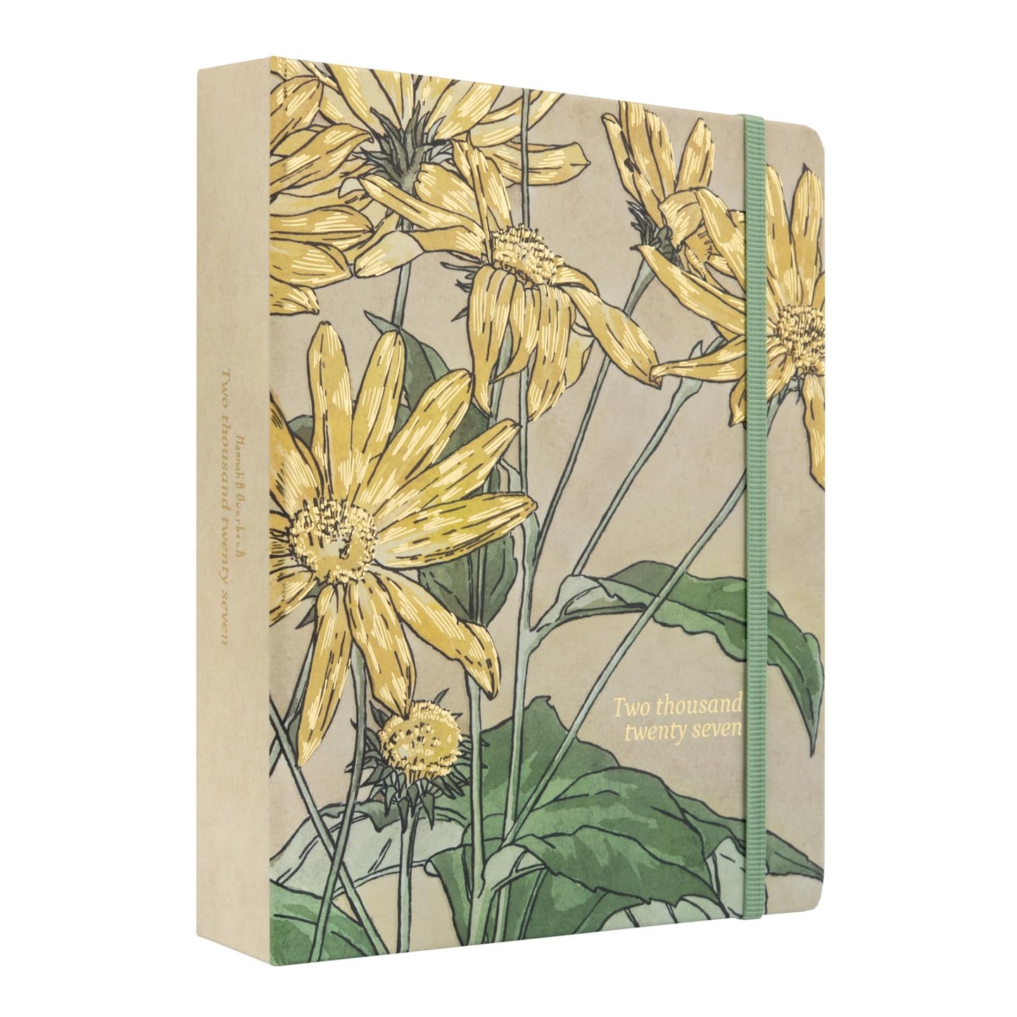 KOKONOTE Planner 2026-2027 Hannah Borger - Planner for Women 17 Month (Aug 26/ Dec 27) | Weekly & Monthly Academic Planner 2026-2027 | 6.4" x 7.9" | Hardcover Agenda 2026 | Thick paper 120 g/m²