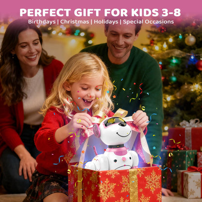 great dachong Robot Dog Toy for Kids 3-12: Remote Control Interactive Robot Puppy with Touch & Follow, Programmable Tricks, Dancing & Walking, Birthday Gift for Smart Boys & Girls