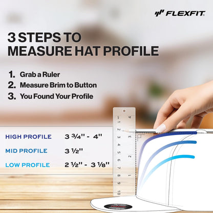 Flexfit mens Cool & Dry Sport Hat, Silver, Small-Medium US