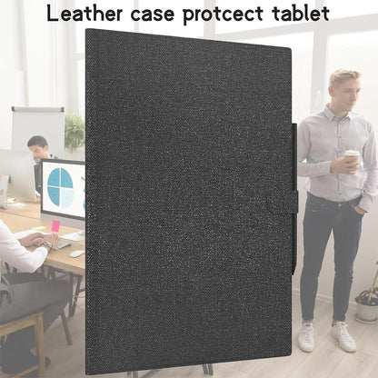 11.5in Erasable Writing Tablet for Drafting, Taking Notes and Leaving Message, Superfine Line Design Precise Sketching Writing Board Drawing Pad with a Pencil,Packed with a Leather Case Protective