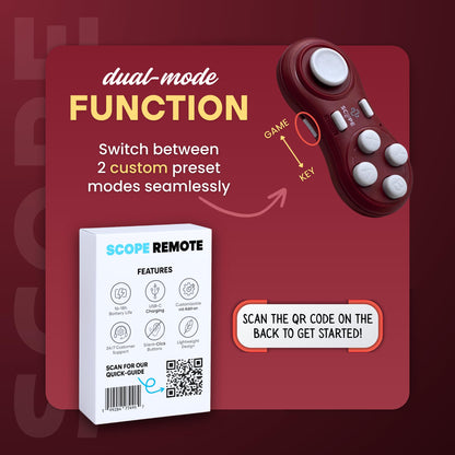 Scope Remote- Remote for Anki. Customizable with Anki Add-on, Compatible with Windows, Mac, iOS, iPad, Android. Quizlet Compatible Controller. Limited Cardiology Edition, Plus (16-18 Hours Battery)