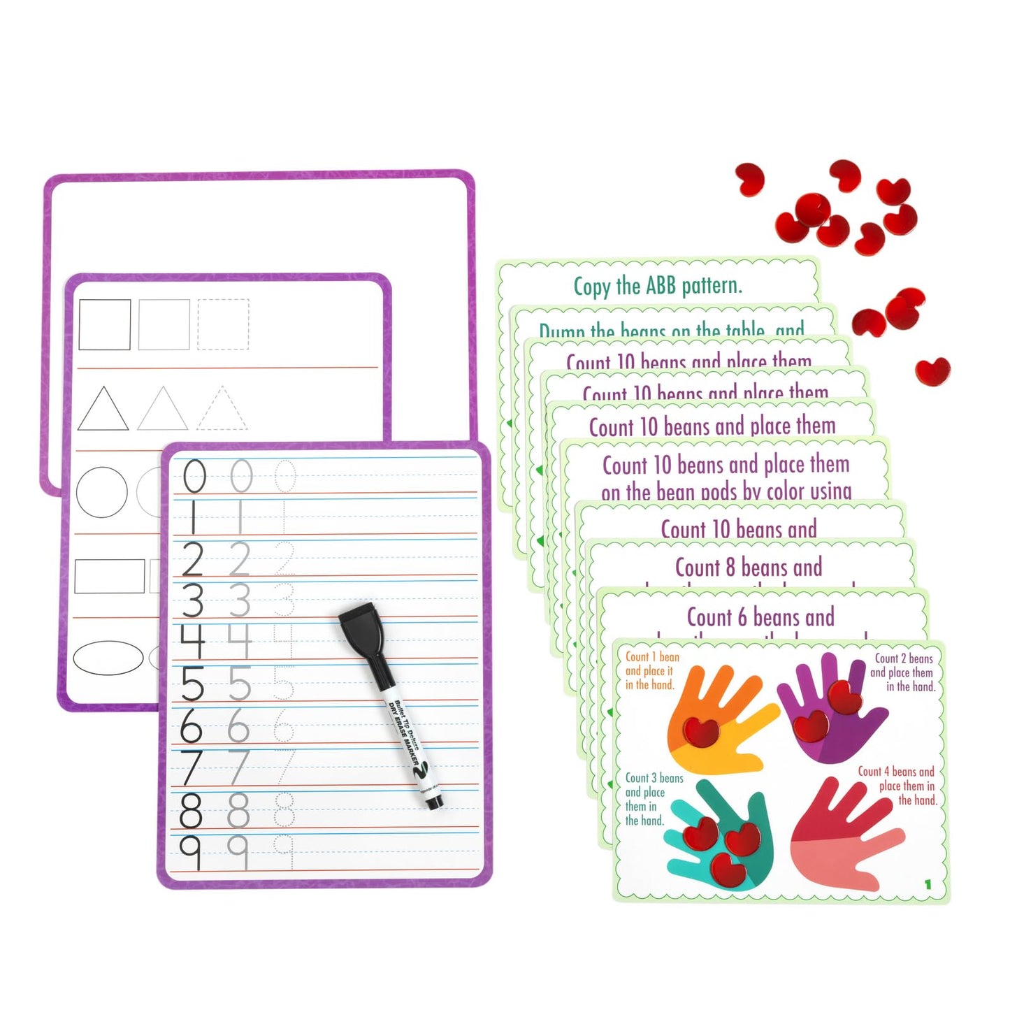 Really Good Stuff Family Engagement Math – Practice, Solve & Play Pack - PreK