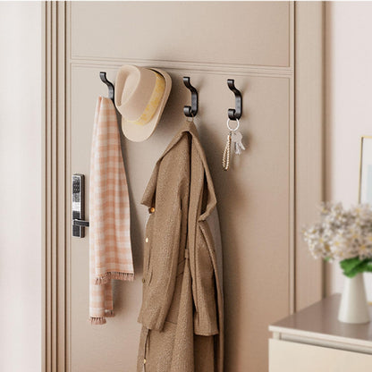 bussdis Coat Hanger Wall Mount 8-Pack - Wall Hooks for Hanging Heavy Duty