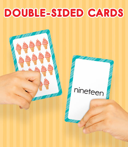 Carson Dellosa Toddler Flash Cards 4 Pack, Alphabet Flash Cards, Sight Word Flash Cards, Colors & Shapes Flash Cards, Number Flash Cards, Math & Phonics Kindergarten - Preschool Learning Activities 4+