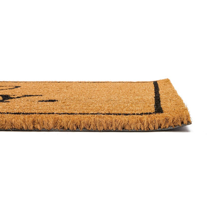 Juvale Go Away Doormat Funny Welcome Mat - 17 x 30 in, Natural Coir - Outdoor Welcome Mat & Doormat Outdoor Entrance