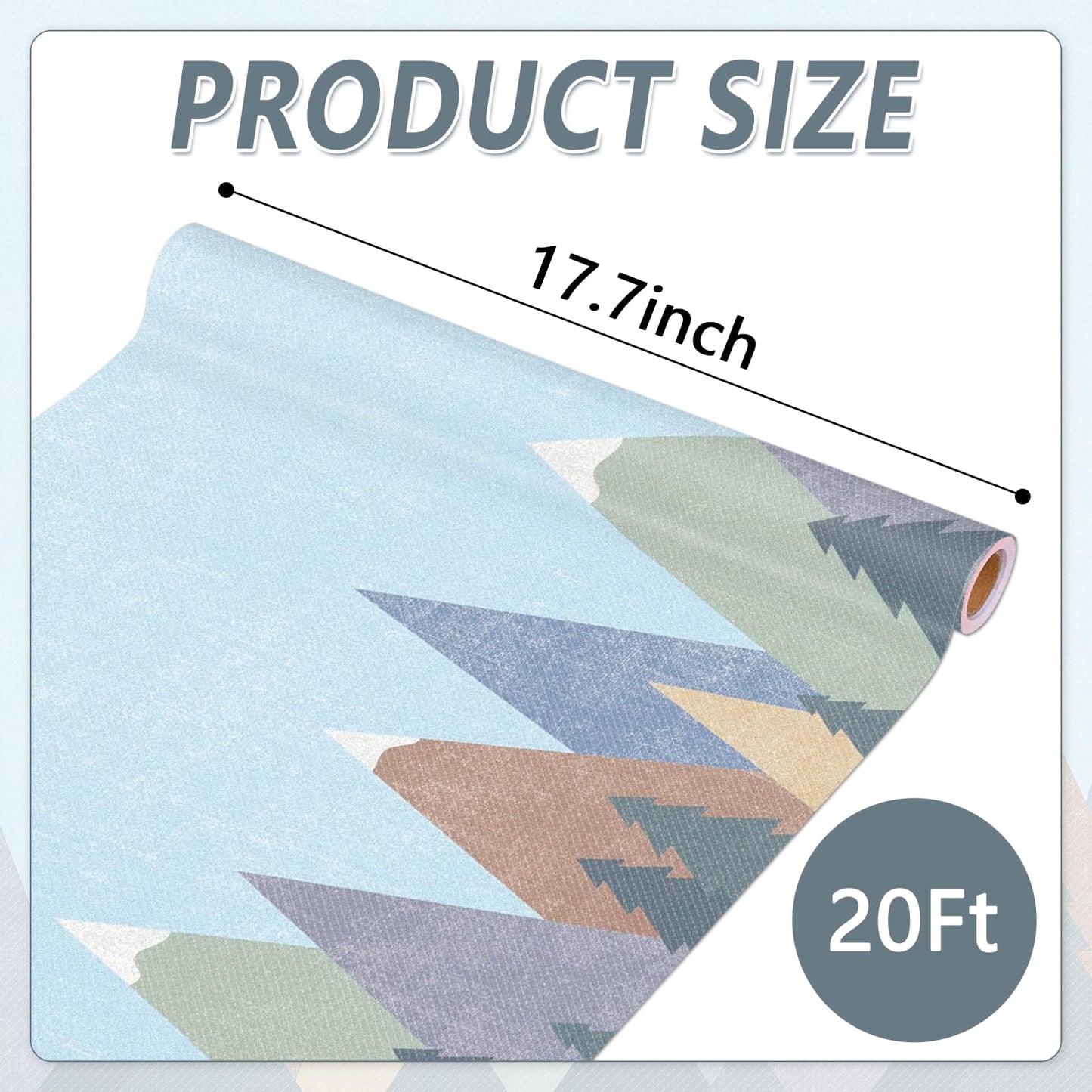 Moving Mountains Bulletin Board Paper Roll Mountain Bulletin Board Background Paper Back to School Classroom Decor Poster for Art Craft DIY Projects Home Office Classroom Party Supplies 17.7in x 20ft