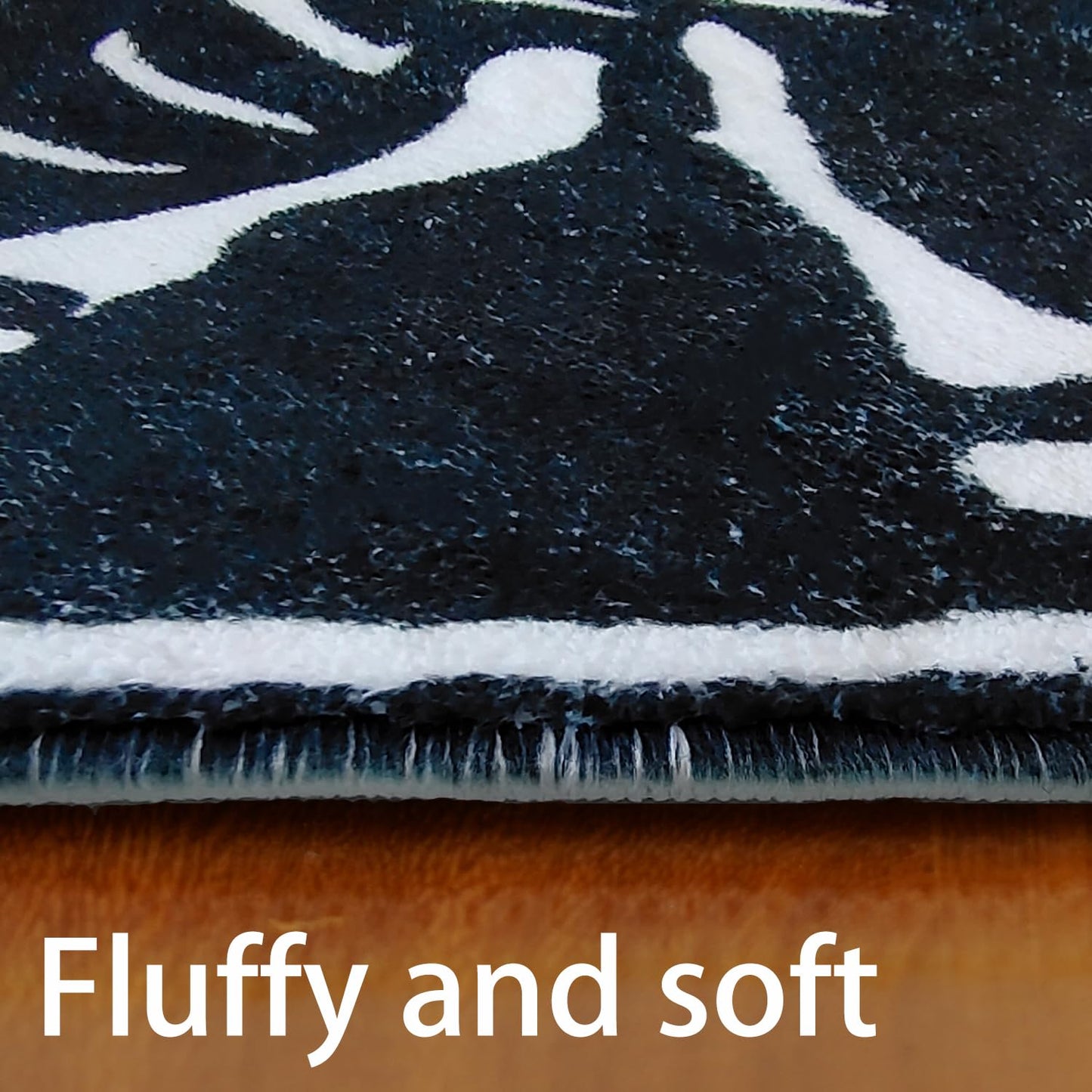 Zoeeya Skull Cat Bath Mat - Gothic Bathroom Decor - Soft Water Absorbent Halloween Bathmat for Shower,Entryway,Front Door,Spooky Skeleton Rug