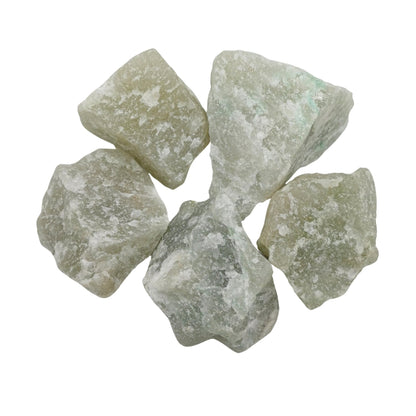 Crystals, Rocks, Jade, Crystals and Healing Stones, Witchcraft Supplies, Healing Crystals, Stones, Healing Stones, Rock Collection, Agate, Raw Stones (Green, 2 Pcs)
