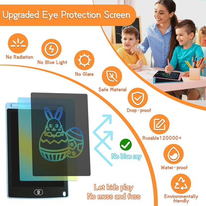 20 PCS LCD Writing Tablet for Kids Doodle Board 8.5" Colorful Screen Drawing Pads Reusable Drawing Writing Pad Learning Educational Toys for Kids Girls Boys 3-10