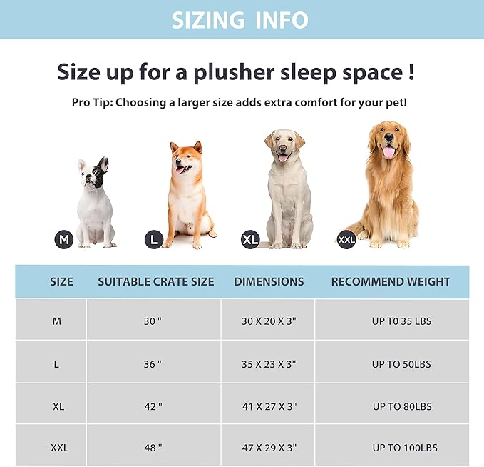 Cooling Dog Bed for Large Dogs - Orthopedic Pet Beds with Memory Foam, QMAX>0.5, Waterproof Removable Washable Cover for Hot Weather, Gery, 35" L x 23" W x 3" H