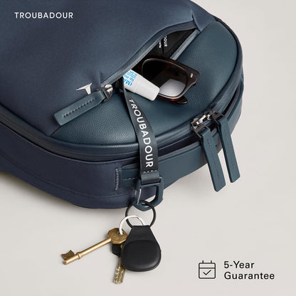 Troubadour Apex 4.0 Compact - 16L Premium Laptop Backpack - Ergonomic & Water Resistant - Designed for Work and Travel - Basalt