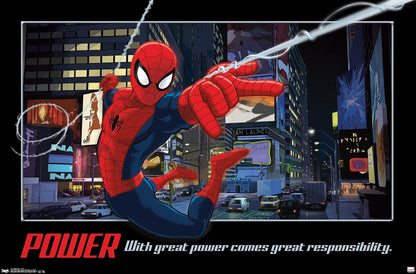 Trends International Marvel Comics - Spider-Man - Power Wall Poster, 22.375" x 34", Premium Unframed Version