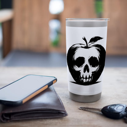 Apple Skull - Creepy Skeleton Apple Halloween Lover Stainless Steel Insulated Tumbler