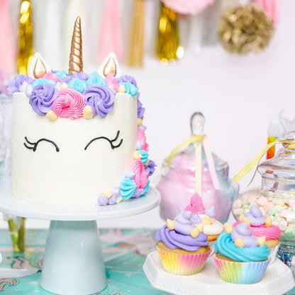 600 Count Rainbow Cupcake Liners Cupcake Pink Purple Gradient Baking Cups Muffin Paper Case Cupcakes Wrappers for Home Baking Kitchen Supplies