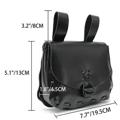 Medieval Waist Pack Vintage Belt Pouch Waist Bag LARP Renaissance Costume Accessories for Women Men