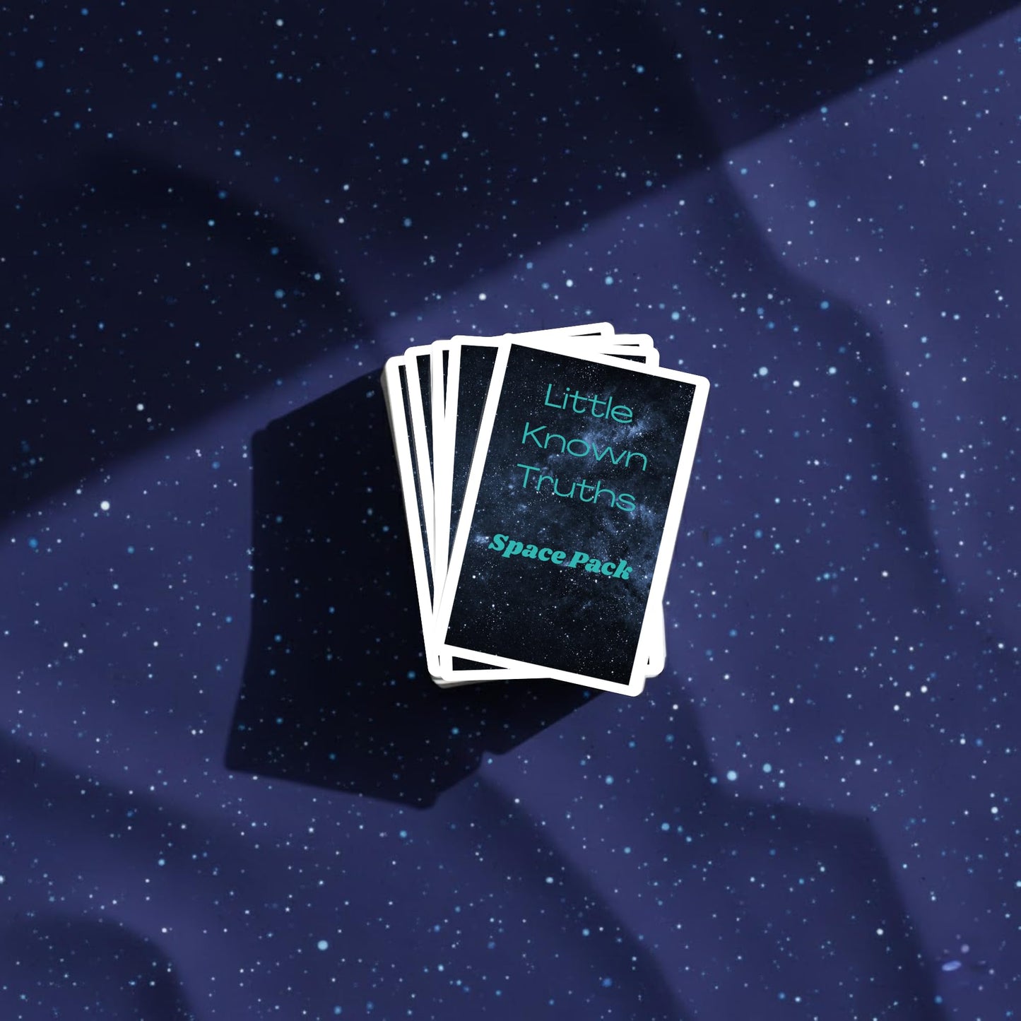 Little Known Truths Outer Space Trivia Flash Cards for Kids Ages 3+, Educational Solar System Learning Game, STEM Astronomy Fact Cards in Metal Tin, Screen-Free Travel Toy