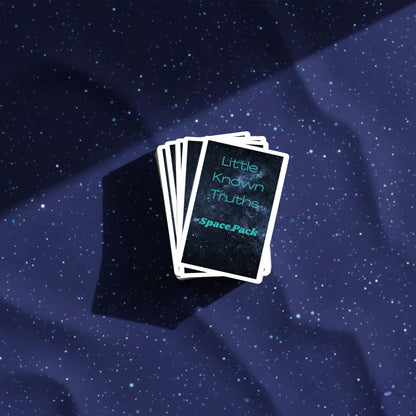 Little Known Truths Outer Space Trivia Flash Cards for Kids Ages 3+, Educational Solar System Learning Game, STEM Astronomy Fact Cards in Metal Tin, Screen-Free Travel Toy