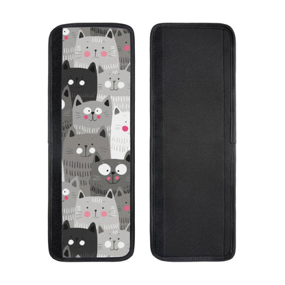TREJUKY Cat Pattern Refrigerator Door Handle Covers Protective Electrical Kitchen Decor Appliances Gloves Fridge Microwave Dishwasher Door Protector- Catches Drips,Smudges&Fingerprints Dust 2 Pcs