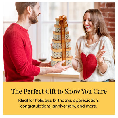 Broadway Basketeers Gourmet Chocolate Food Gift Basket Snack Gifts for Women, Men, Families, College, Delivery for Birthday, Appreciation, Thank You, Sympathy, Congratulations