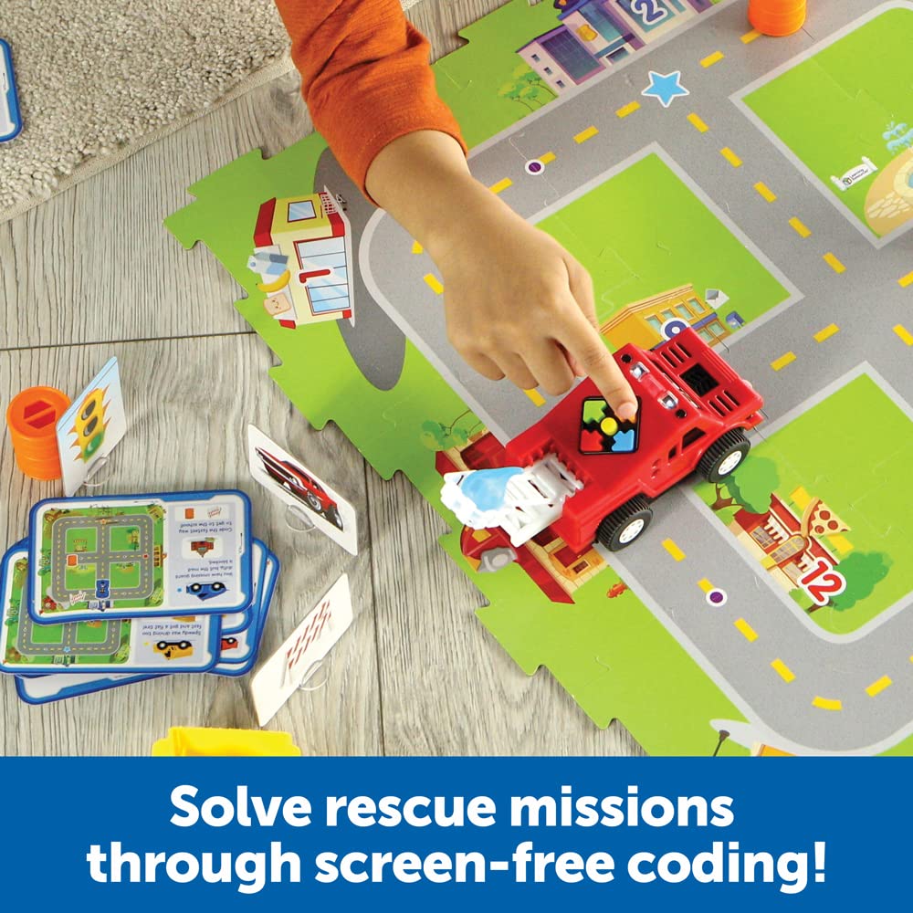 Learning Resources Switcheroo Coding Crew - Toddler Robot Toys, Coding for Kids, Kids Programmable Robot, Beginner Robotics Kit, STEM Programming, STEM Learning Toys