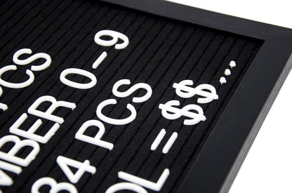 G GAMIT Felt Letter Board Letters Set, 306pcs 1inch Wider Letters Only（No Board）