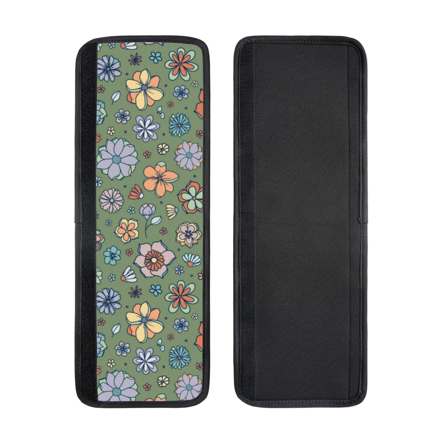 Refrigerator Door Handle Covers, Retro Floral Fridge Handle Cover Set of 2 Kitchen Appliance Handle Covers Protector for Fridge Microwave Stove Oven Dishwasher