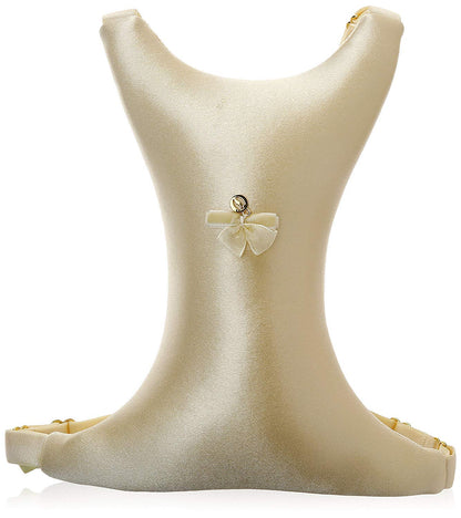 Intimia Breast Pillow for Chest Wrinkles and Side Sleeping - Chest Pillow for Wrinkle Prevention - Chest Wrinkle Pillow for Breast Support (Gold)