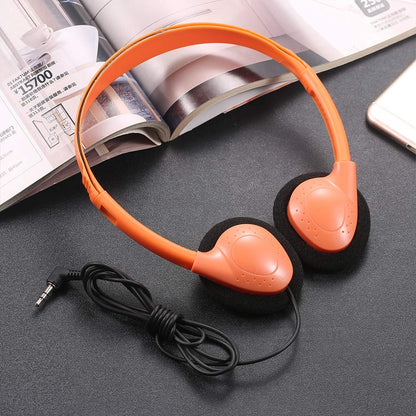 CN-Outlet 100 Pack Classroom Headphones Bulk for Kids School Class Set Headsets for Students Teens Toddler Children and Adults, Wholesale Wired Earphones-Upgrade 10 Mixed Colors