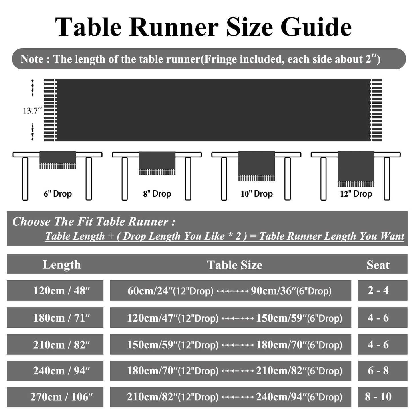 HomeyHo Botanical Dining Table Runner with Tassels Luxury Table Runner for Home Party Decor Jacquard Floral Elegant Halloween Natural Table Runners 13 x 71 Inch Black