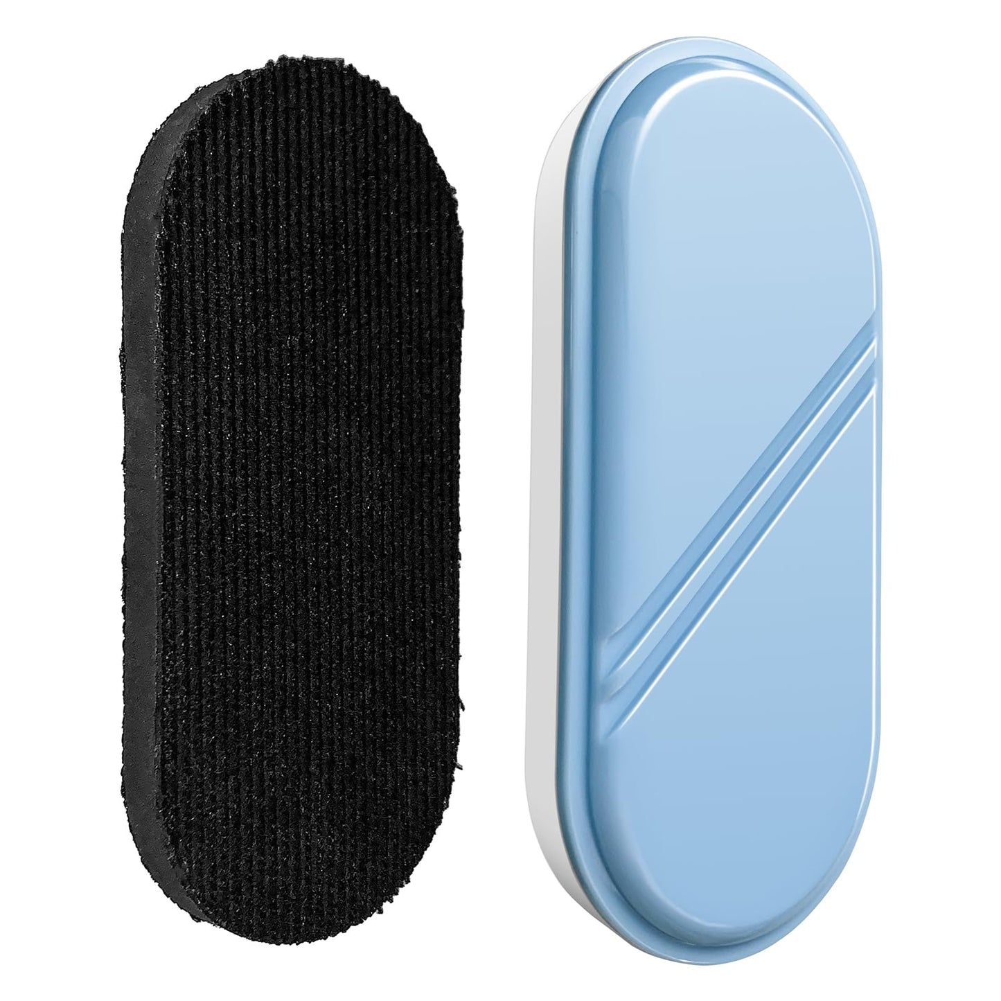 FUNISKETCH Magnetic Detachable Dry Erase Eraser, Glass Board Erasers, 1 Pack, Whiteboard Eraser for Dry Erase Board, Glass Board, Calendar Board, Office and School Supplies (Blue)