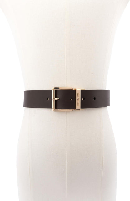 Michael Kors Women's 1.5 Inch Leather Reversible Belt, Stylish Fashion Accessory for Everyday Wear