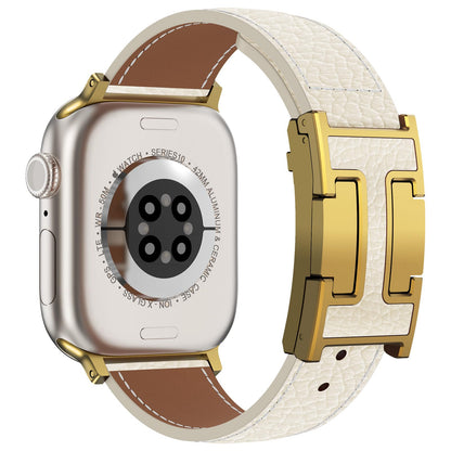 Leather Magnetic Watch Band Compatible with Apple Watch Ultra Band 49mm 46mm 45mm 44mm 42mm 41mm 40mm 38mm Replacement Strap for Women Men iWatch Ultra 3/2/1/SE3/Series 11/10/9/8/7/6/5/4/3/2/1