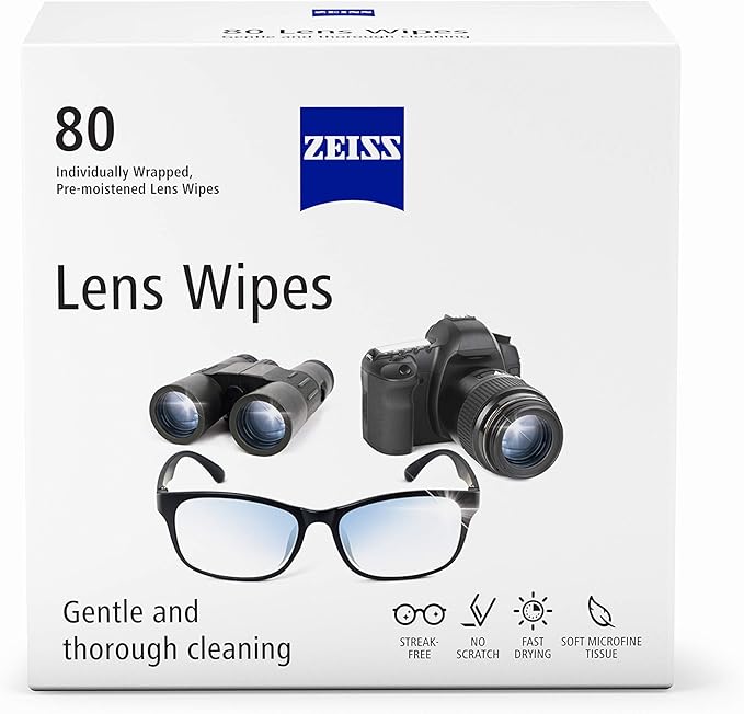 ZEISS Pre-Moistened Lens Cleaning Wipes