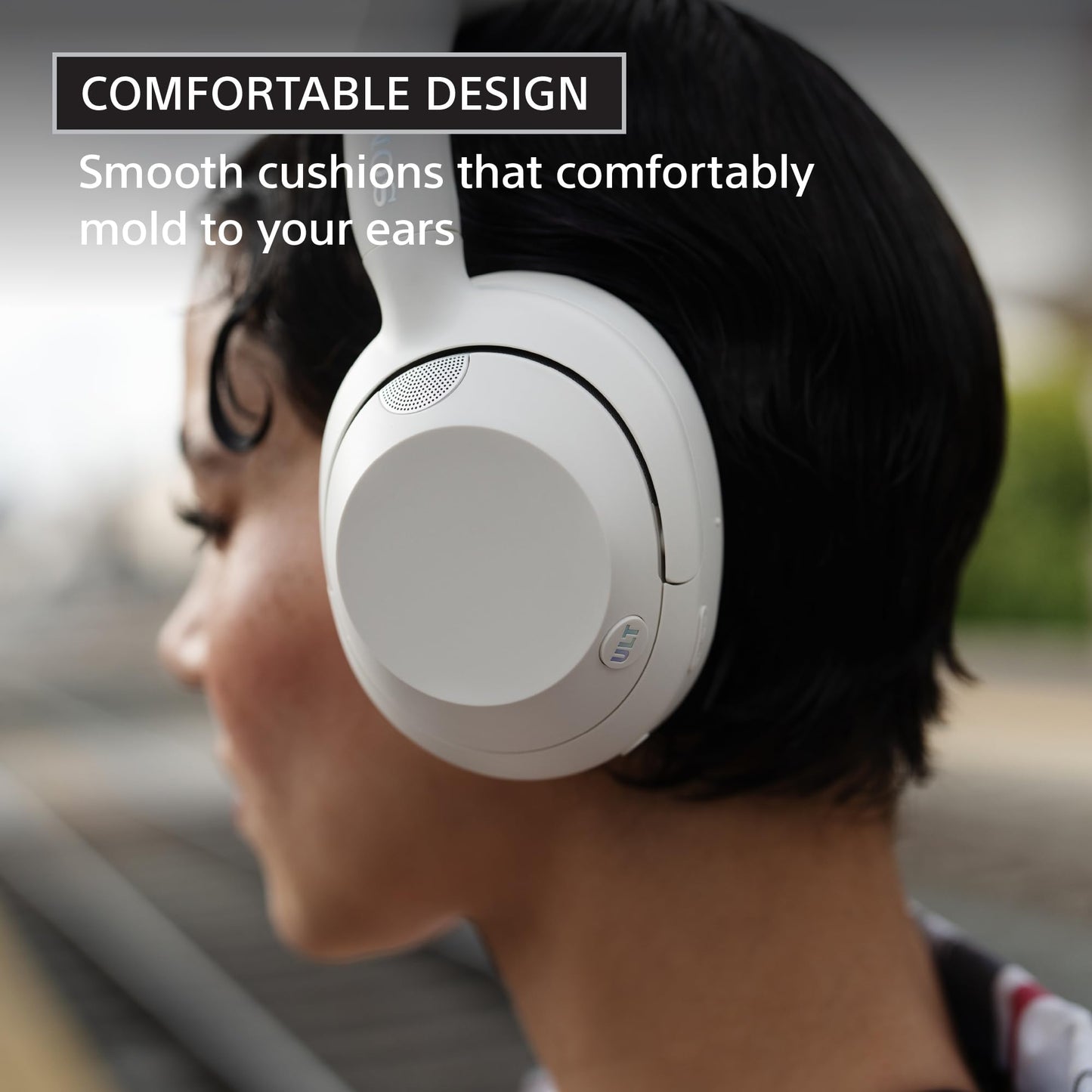 Sony ULT WEAR Over-Ear Noise Canceling Bluetooth Headphones with Alexa Built-in, Comfortable Design, 30-Hour Battery, Massive Bass, & Signature Noise Canceling Found in 1000X Series, Black