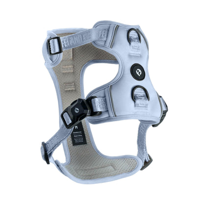 2026 New Editions, Fei and Eve Cloud MagEase Dog Harness, Quick-Release Buckles, Reflective, 3-Point No-Pull Control, Breathable Mesh, Adjustable Fit, Large, Dusk Blue