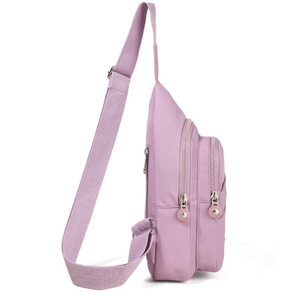 Cross Body Bag Sling Backpack Fanny Pack Small Crossbody Bags for Women Trendy - Black